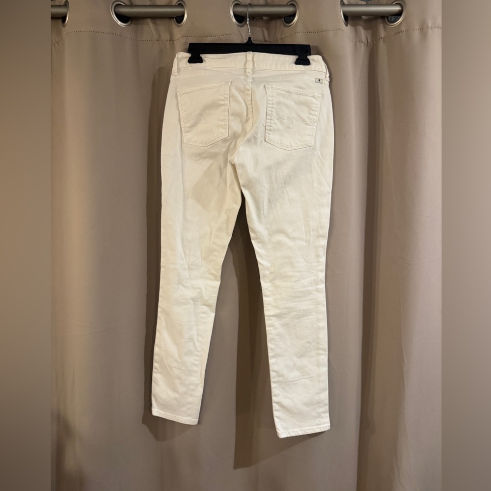 Women’s Lucky Brand Midrise White  Jeans - Picture 2 of 7